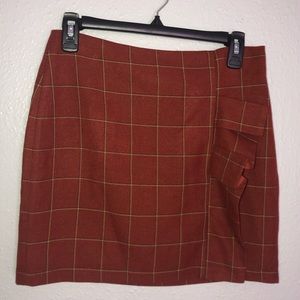 Gianni Bini Ruffle Mini Skirt